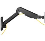 Support mural universel pour écran, noir