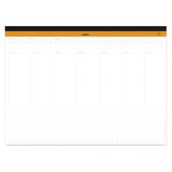 Sous-main semainier non daté TIME, A4+