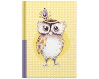 Carnet de notes 'Chouette', A5, 96 feuilles