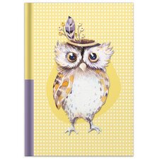 Carnet de notes 'Chouette', A5, 96 feuilles