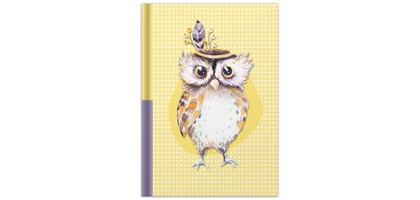 Carnet de notes 'Papillon', A5, 96 feuilles