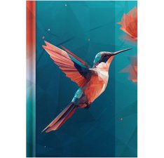 Carnet de notes 'Colibri', A5, 96 feuilles