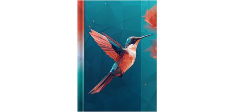 Carnet de notes 'Colibri', A5, 96 feuilles