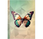 Carnet de notes 'Papillon', A5, 96 feuilles