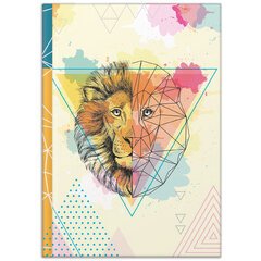 Carnet de notes 'Lion', A4, 96 feuilles, uni