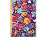Carnet de notes 'Sweets', A4, 96 feuilles, uni