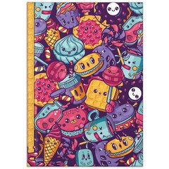 Carnet de notes 'Sweets', A4, 96 feuilles, uni