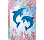 Carnet de notes 'Dauphin', A4, 96 feuilles, uni