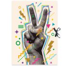 Pochette de rangement à dessins 'Pop art'