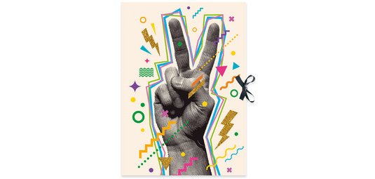 Pochette de rangement à dessins 'Pop art'