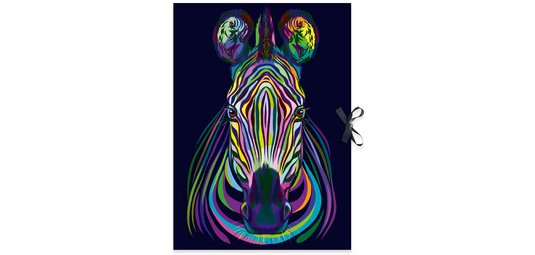 Pochette de rangement à dessins 'Neon'