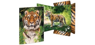 Carton à dessin 'Léopard des neiges', A3