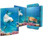 Carton à dessin 'Léopard des neiges', A3