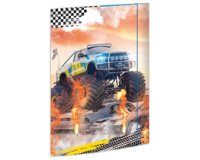 Pochette de rangement à dessins 'Monster Truck'