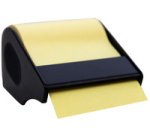 Refillable sticky note roll