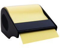 Rouleau de notes adhésives en dévidoir