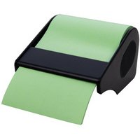 Rouleau de notes adhésives rechargeable, vert