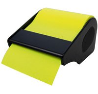 Rol klevende notes in verdeler