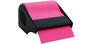 Rouleau de recharge de notes adhésives, jaune