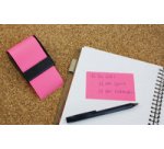 Rouleau de notes adhésives en dévidoir