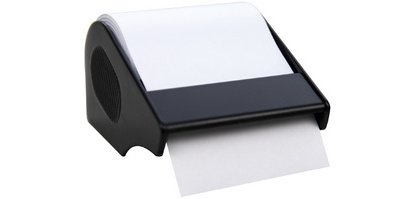 Rouleau de notes adhésives en dévidoir