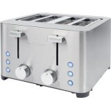 Toaster 4 sneden PC-TA 1252 RVS