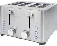 Grille-pain 4 tranches PC-TA 1252, acier inox