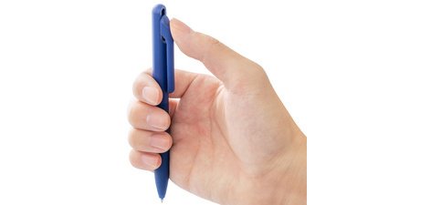 Stylo à bille rétractable Calme, 0,35 mm, rouge