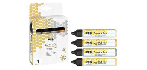 Candle Pen 'Glamorous Lighting', set of 4