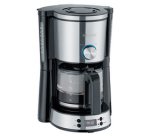 Cafetière électrique KA 4826, acier inoxydable/noir