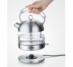 Bouilloire en verre Retro WK 3459, acier inoxydable