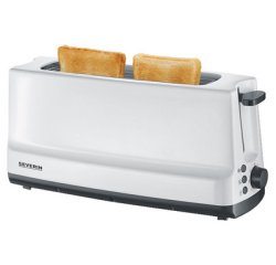 Grille-pain 2 tranches AT 2232, blanc / noir