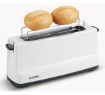 Grille-pain 2 tranches AT 2232, blanc / noir