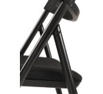 Chaise pliante DIVANO, noir