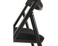 Chaise pliante DIVANO, noir