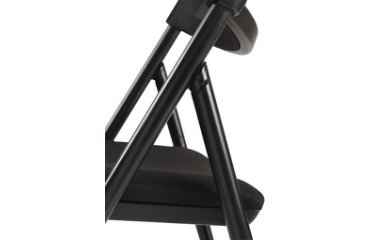 Chaise pliante DIVANO, noir