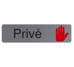 Plaque de signalisation 'Privé'