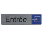 Plaque de signalisation 'Entrée'