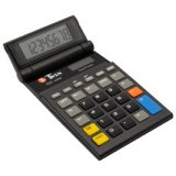 Calculatrice de poche 820 solaire, noir