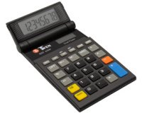 Calculatrice de poche 820 solaire, noir