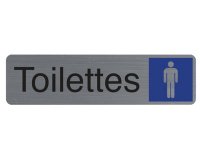 Plaque de signalisation 'Toilettes Homme'