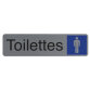 Plaque de signalisation 'Toilettes Homme'