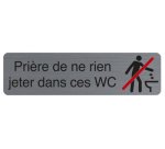 Plaque de signalisation