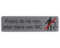 Plaque de signalisation