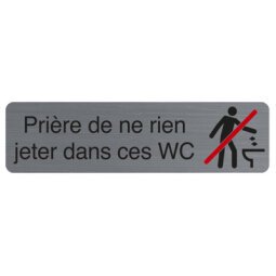 Plaque de signalisation