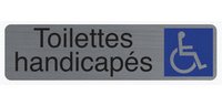Plaque de signalisation 'Toilettes Dame'