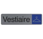 Plaque de signalisation 'Vestiaire'
