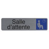 Plaque de signalisation 'Salle d'attente'