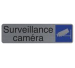 Plaque de signalisation 'Surveillance caméra'