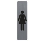 Plaque de signalisation 'Dame'